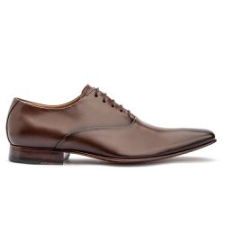 Sapato Social Masculino Clássico Solado Couro Mouro - KRN SHOES | Calçados Casuais