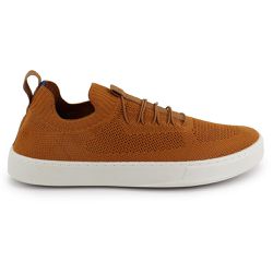 Tênis Knit Masculino Caramelo Ocre - KRN SHOES | Calçados Casuais