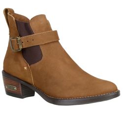 Bota Feminina Country Clássica Couro Legítimo Mascavo - KRN SHOES | Calçados Casuais