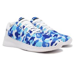 Tênis Drop Set Azul Camuflado - KRN SHOES | Calçados Casuais