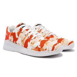 Tênis Drop Set Laranja Camuflado - KRN SHOES | Calçados Casuais