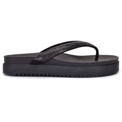 Papete Chinelo Birken Feminino Preto - KRN SHOES | Calçados Casuais
