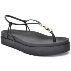 Sandália Papete Feminina Coração Preta - KRN SHOES | Calçados Casuais