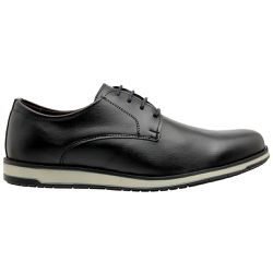 Sapato Casual Masculino Sintético Preto - KRN SHOES | Calçados Casuais