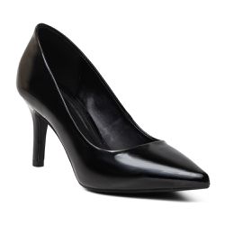 Sapato Feminino Scarpin Salto Fino Verniz Preto - KRN SHOES | Calçados Casuais