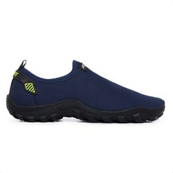 Sapatilha Masculina Aquática Slip On Azul Escuro - KRN SHOES | Calçados Casuais