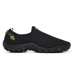 Sapatilha Masculina Aquática Slip On Preta - KRN SHOES | Calçados Casuais