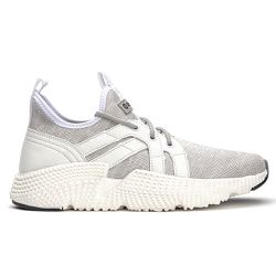 Tênis Sneakers Masculino Jet Cadarço Branco - KRN SHOES | Calçados Casuais