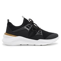 Tênis Masculino Zoom Pegasus Cadarço Preto e Branco - KRN SHOES | Calçados Casuais