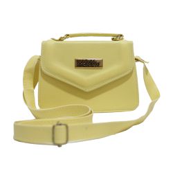 Bolsa Feminina Haldrys Pequena Amarela - KRN SHOES | Calçados Casuais