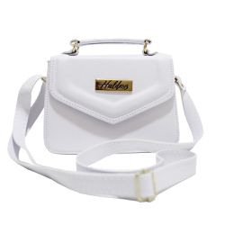 Bolsa Feminina Haldrys Pequena Branco - KRN SHOES | Calçados Casuais
