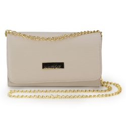 Clutch Feminina Haldrys Off White - KRN SHOES | Calçados Casuais