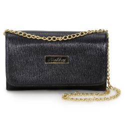 Clutch Feminina Haldrys Preto - KRN SHOES | Calçados Casuais