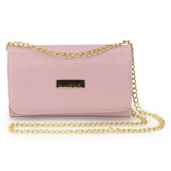 Clutch Feminina Haldrys Rosa - KRN SHOES | Calçados Casuais