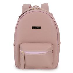 Mochila Feminina Haldrys Rosa - KRN SHOES | Calçados Casuais