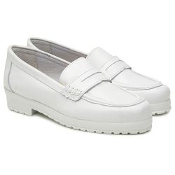 Sapato Militar Feminino Branco - KRN SHOES | Calçados Casuais