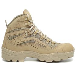 Bota Adventure Cano Alto Areia - KRN SHOES | Calçados Casuais