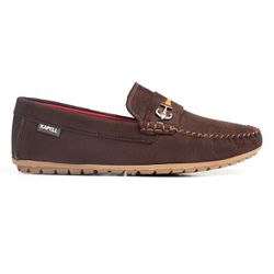 Mocassim Casual Masculino Sintético Café - KRN SHOES | Calçados Casuais