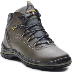 Bota Adventure Masculina Couro Sintético Rover Verde Oliva - KRN SHOES | Calçados Casuais