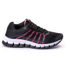 Tênis Esportivo Feminino Impact Rosa - KRN SHOES | Calçados Casuais