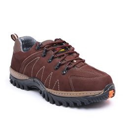Tênis Adventure Masculino Couro Legítimo Café - KRN SHOES | Calçados Casuais