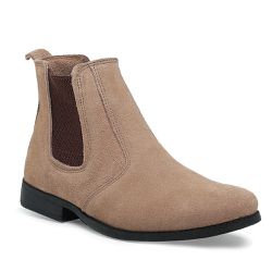 Botina Chelsea Masculina Areia - KRN SHOES | Calçados Casuais