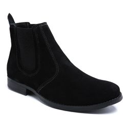 Botina Chelsea Masculina Preta - KRN SHOES | Calçados Casuais