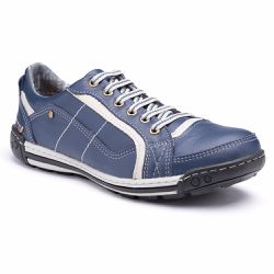 Sapatênis Masculino Azul - KRN SHOES | Calçados Casuais