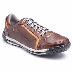 Sapatênis Masculino Marrom - KRN SHOES | Calçados Casuais