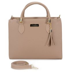 Bolsa Feminina Nude Sintético - KRN SHOES | Calçados Casuais