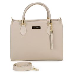 Bolsa Feminina Off White Sintético - KRN SHOES | Calçados Casuais