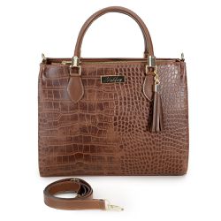 Bolsa Feminina Haldrys Caramelo - KRN SHOES | Calçados Casuais