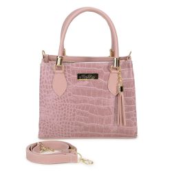 Bolsa Feminina Haldrys Rosa - KRN SHOES | Calçados Casuais