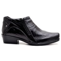 Bota Masculina Jungle Buck Em Couro Legítimo Preto - KRN SHOES | Calçados Casuais