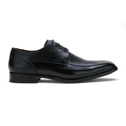 Sapato Social Masculino Stable Elegance Couro Legítimo Preto - KRN SHOES | Calçados Casuais