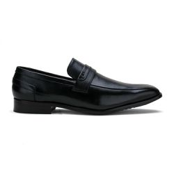 Sapato Social Masculino em Couro Legítimo Preto - KRN SHOES | Calçados Casuais