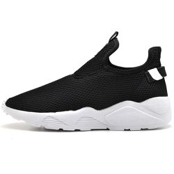 Tênis Urbano Colmeia Esportivo Fitness Confort Mesh Preto - KRN SHOES | Calçados Casuais