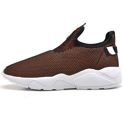 Tênis Urbano Colmeia Esportivo Fitness Confort Mesh Laranja - KRN SHOES | Calçados Casuais