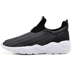 Tênis Urbano 3D Esportivo Fitness Confort Mesh Preto - KRN SHOES | Calçados Casuais