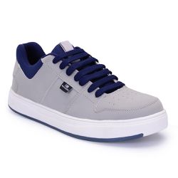 Tênis Esportivo Masculino Street Skate Cinza - KRN SHOES | Calçados Casuais