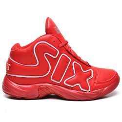 Tênis Masculino Basquete Zoom Freak Vermelho-Branco - KRN SHOES | Calçados Casuais