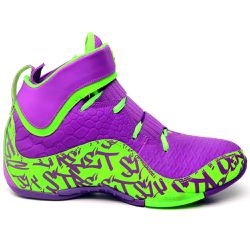 Tênis Masculino Basquete Impact Roxo - KRN SHOES | Calçados Casuais