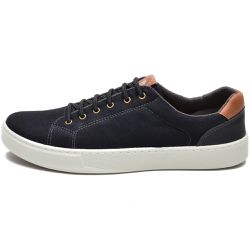 Sapatênis Casual Masculino Calce Fácil Em Lona Preto - KRN SHOES | Calçados Casuais