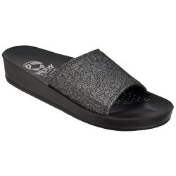 Chinela Feminina Conforto Ortopédico Tira Unica Chumbo - KRN SHOES | Calçados Casuais