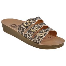 Sandália Feminina Ortopédica Conforto Cobra 3 Fivelas - KRN SHOES | Calçados Casuais