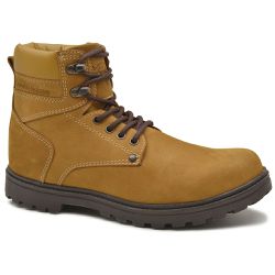 Bota Adventure Cano Alto Caatinga Nobuck Ocre - KRN SHOES | Calçados Casuais