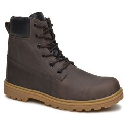 Bota Adventure Cano Alto Mata Atlântica Crazy Horse Militar Ziper - KRN SHOES | Calçados Casuais