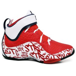 Tênis Masculino Basquete Vermelho - KRN SHOES | Calçados Casuais