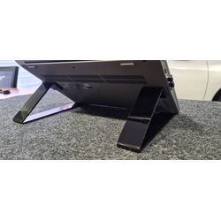 Suporte Para Notebook em Acrílico Cristal Preto - ... - BULLPAD