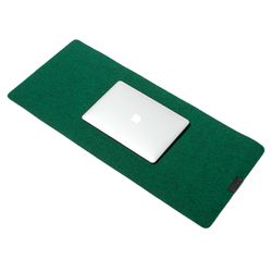 Desk Pad MAX 90x40cm em Feltro Verde - DESK90X40FE... - BULLPAD